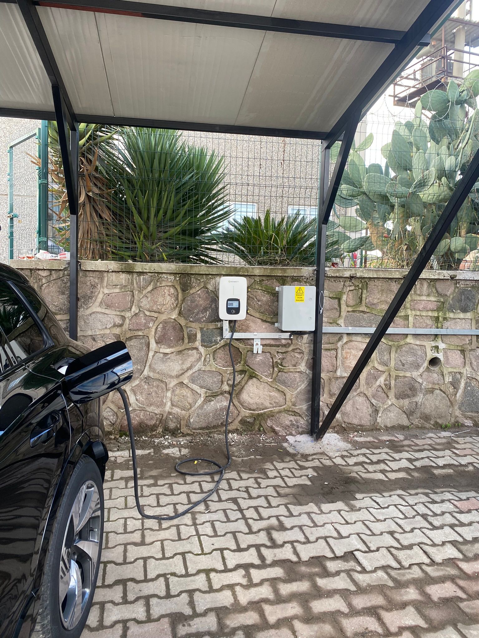 22 kW Araç Şarj İstasyonu Montajı